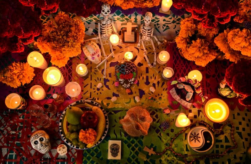 Santa Muerte ołtarz, santa muerte modlitwa